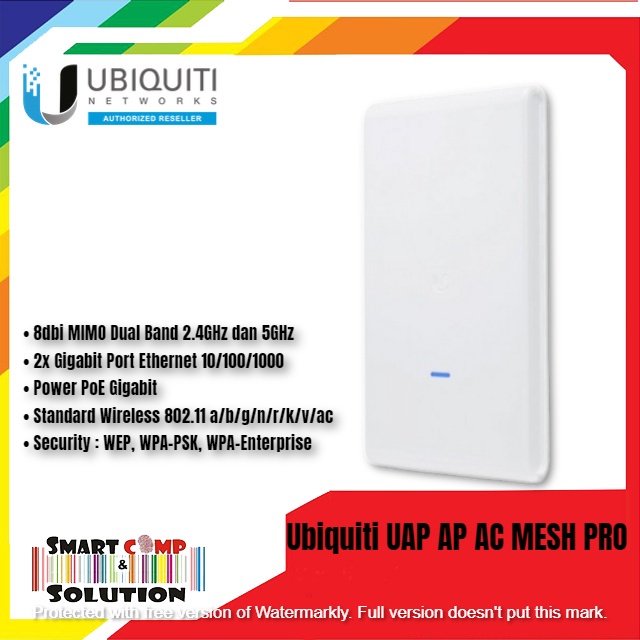 Access Point Ubiquiti UAP AP AC MESH PRO Dual Band 2.4GHz 5GHz