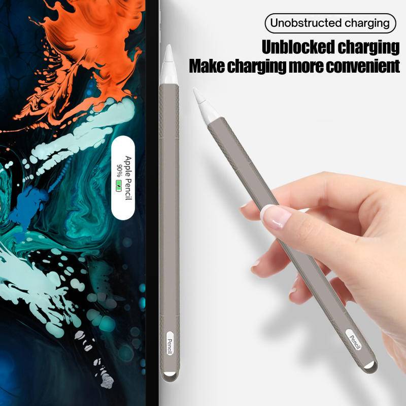 Casing Pelindung Apple Pencil Generasi Ke2 Bahan Silikon