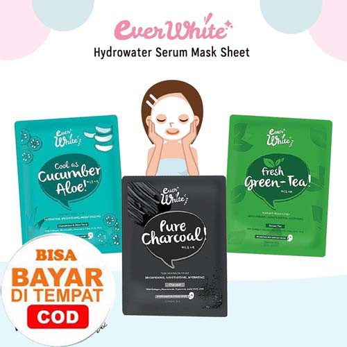 Masker EVERWHITE HYDROWATER SERUM MASK SHEET