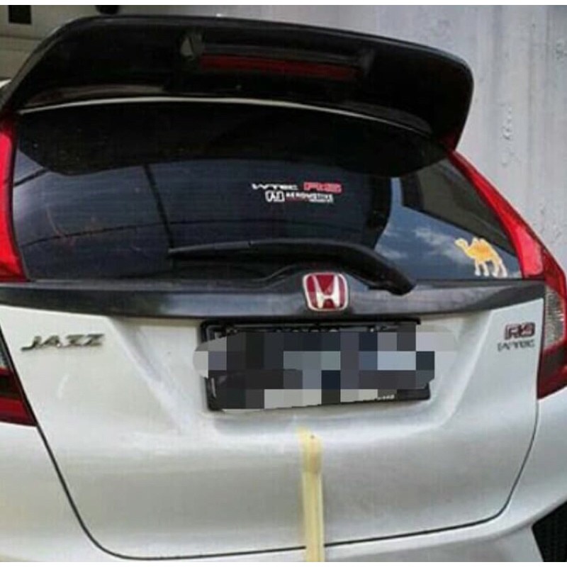 spoiler spoon honda jazz gk5 carbon kevlar