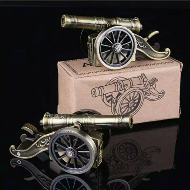 Korek Api Bentuk Meriam/Korek gas Meriam/Korek api unik Meriam