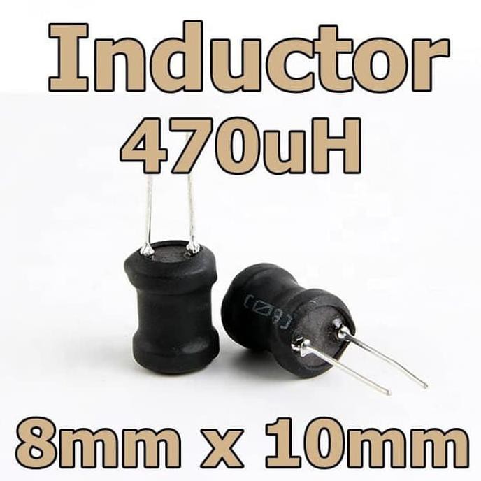 Sale Inductor 470Uh Induktor Lilitan 470 Uh Ukuran 8X10 Mm Kualitas Baik