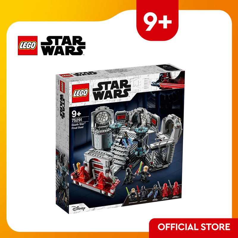 LEGO Star Wars 75291 Death Star Final Duel (775 Pieces) Mainan Anak Figur Tema Duel (9 Tahun +)