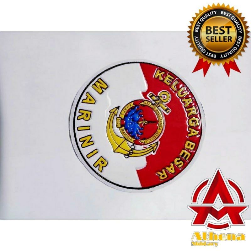 stiker merah putih Marinir|Stiker Marines|Stiker marinir jangkar