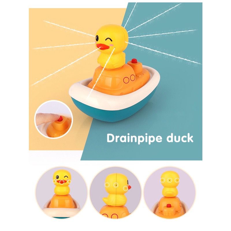 Mainan Mandi DUCK SHOWER Kepala Shower Bentuk Bebek Semprotan Air