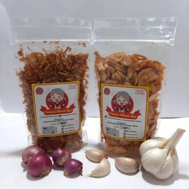 

ASLI!!! Bawang Goreng / Bawang Merah Goreng/ Bawang Putih Goreng 75Gram by PawonMbokDar