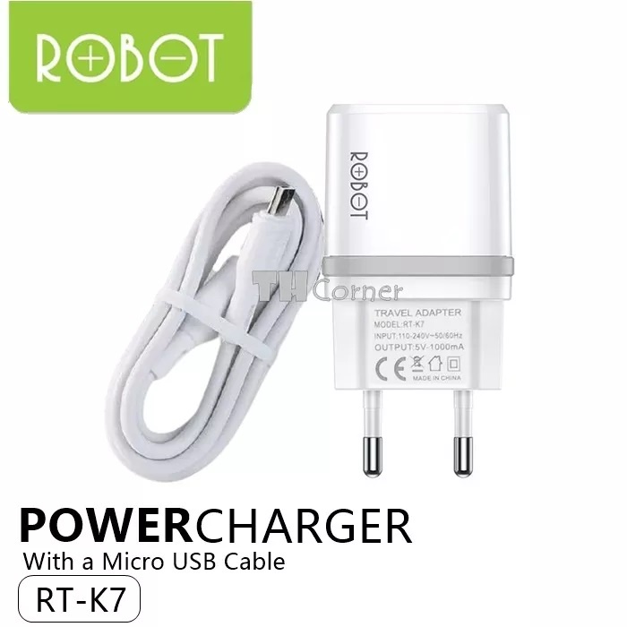 CHARGER ROBOT RT-K7 / CASAN ROBOT ORIGINAL 100% / FAST CHARGING