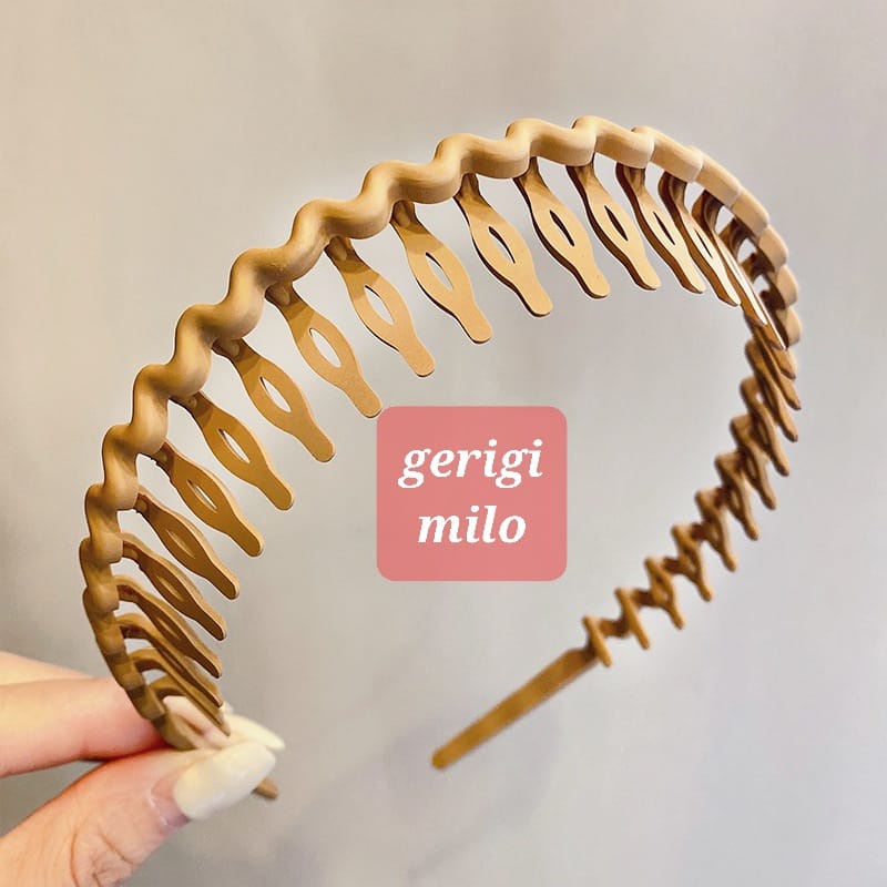 BANDO KOREA MAAT WAVE GERIGI AKSESORIS FASHION KOREA IMPORT BANDO SPORT OLAHRAGA WANITA PRIA ANAK