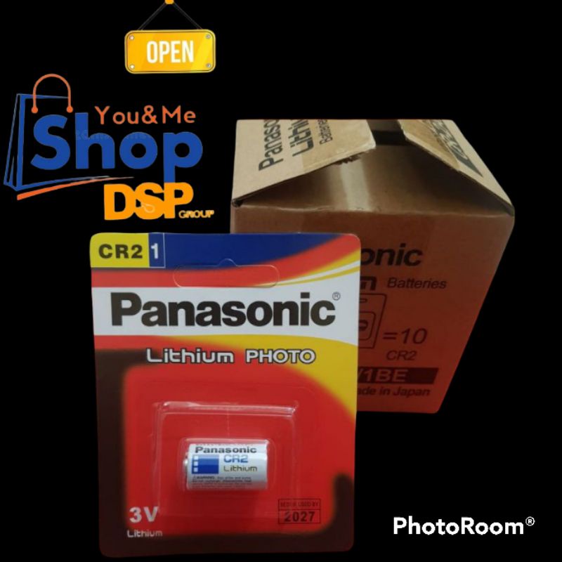 Baterai CR2 Panasonic Lithium 3V Original