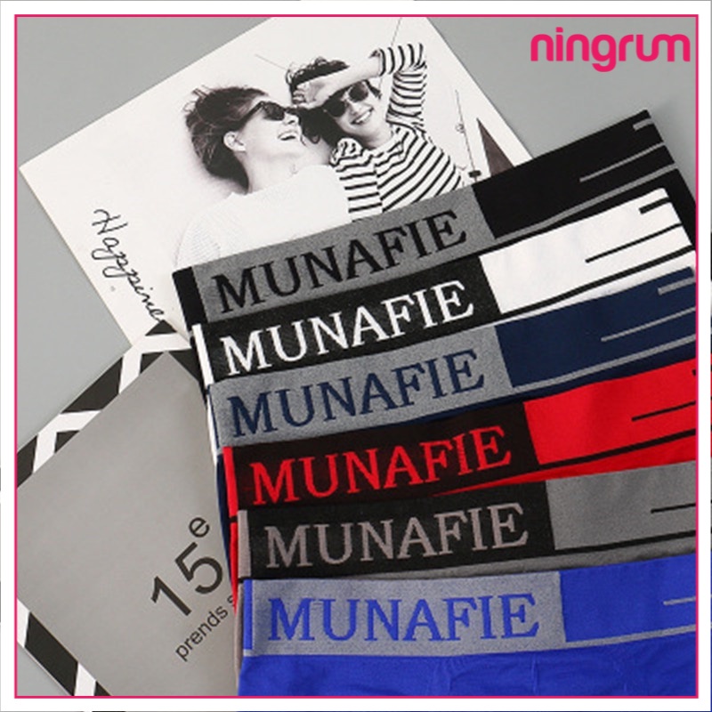 Ningrum Pakaian Dalam Pria Celana Dalam Pria Sempak Pria Celana Kolor CD Pria - Boxer Munafie Garis Underwear Pria Men Boxer Cd Pria - 2306