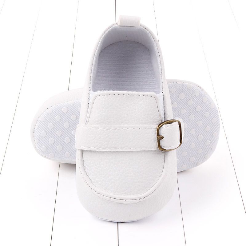 Sepatu Bayi Laki laki Perempuan Umur 0-12 Bulan Sepatu Prewalker Bayi Laki laki Perempuan 0 6 12 14 Bulan Baby Shoes Laki Laki Perempuan Umur 1 Tahun Sepatu Bayi Slip On Lagi laki Perempuan Umur 1 tahun Putih HK004