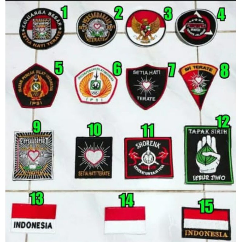 Bet Dada Bordir PSHT - Bet Bordir PSHT