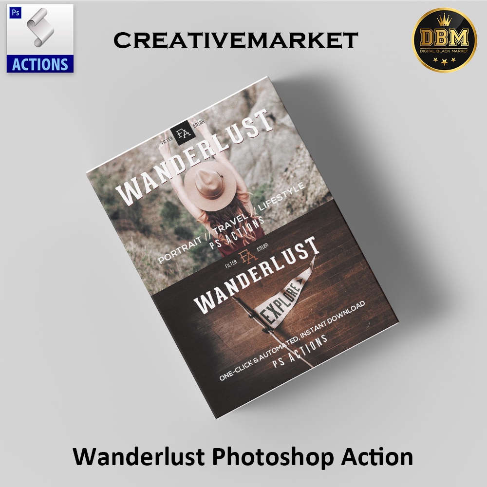 Wanderlust Photoshop Action