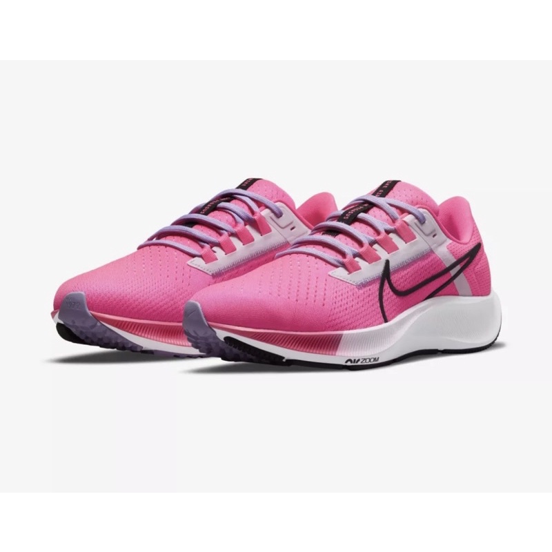 Sepatu Lari Nike Zoom Pegasus 38 Pink Original Resmi 100%