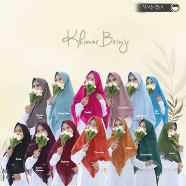 KHIMAR BRINJI Wanoja Hijab