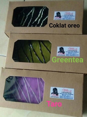 Brownies Box Eco M / Wadah Kue / Tempat Cake