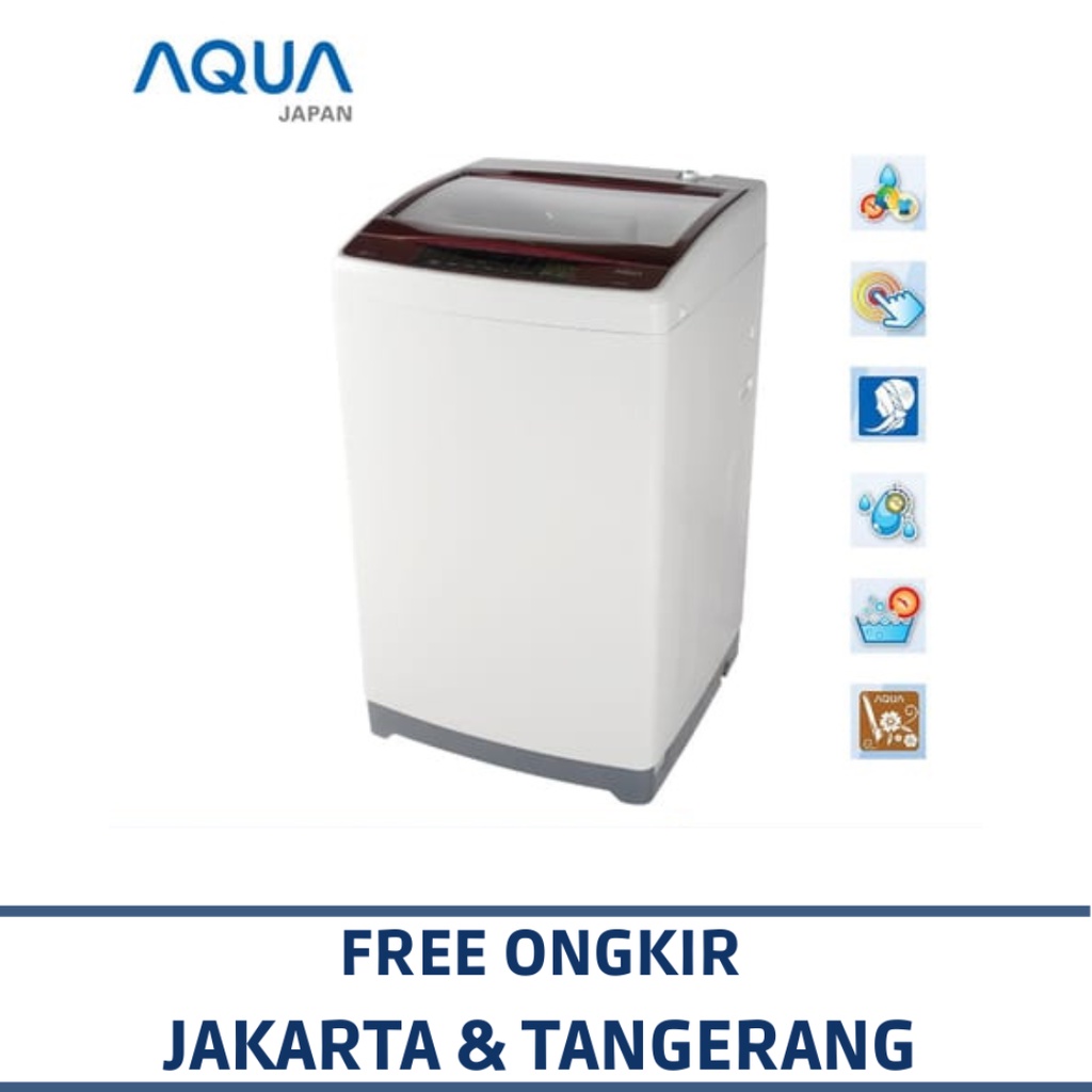 AQUA AQW-88DD MESIN CUCI TOP LOADING 8KG AQUA