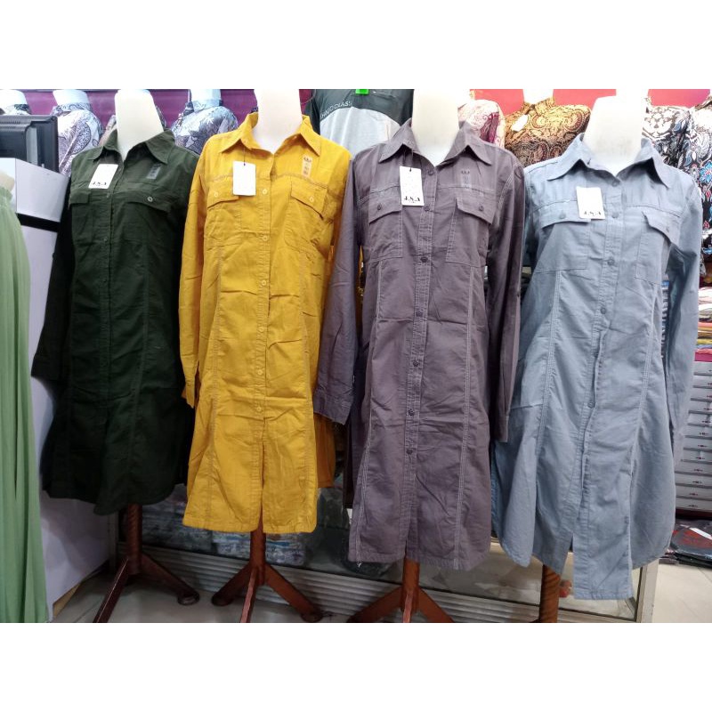TUNIK WANITA HEM JSA POLOS