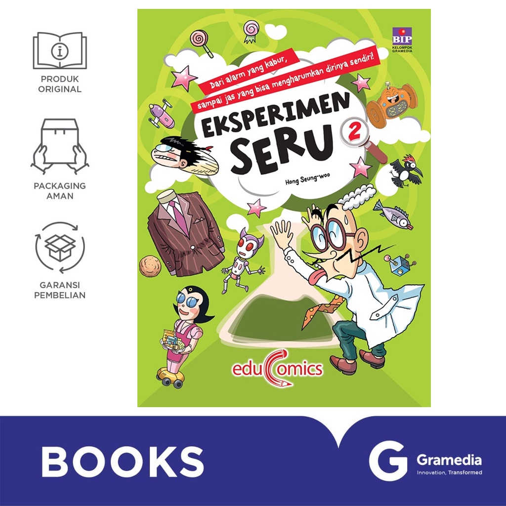 Gramedia Bali - Eksperimen Seru 2