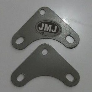 PLAT SIKU LUBANG 7CM × 7CM / SIKU SEGITIGA UNTUK BESI RAK LUBANG