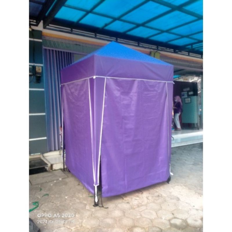 dingding atau tirai tenda lipat dan bongkar pasang 1,5x1, 5