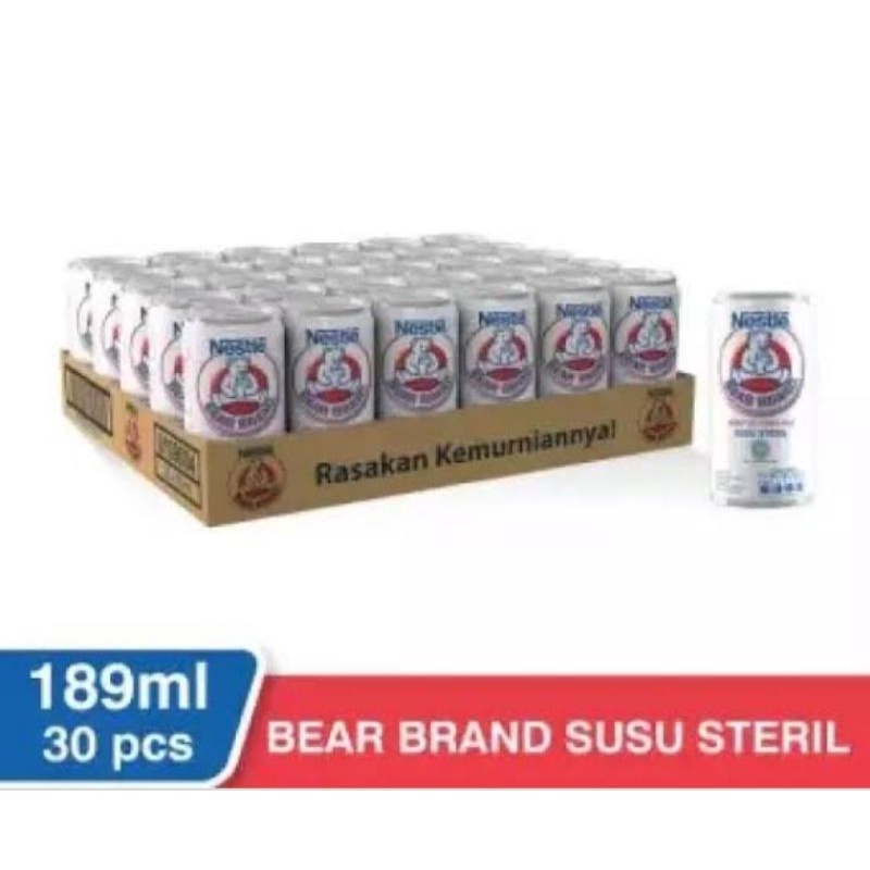 

susu steril bearbrand 30 pcs