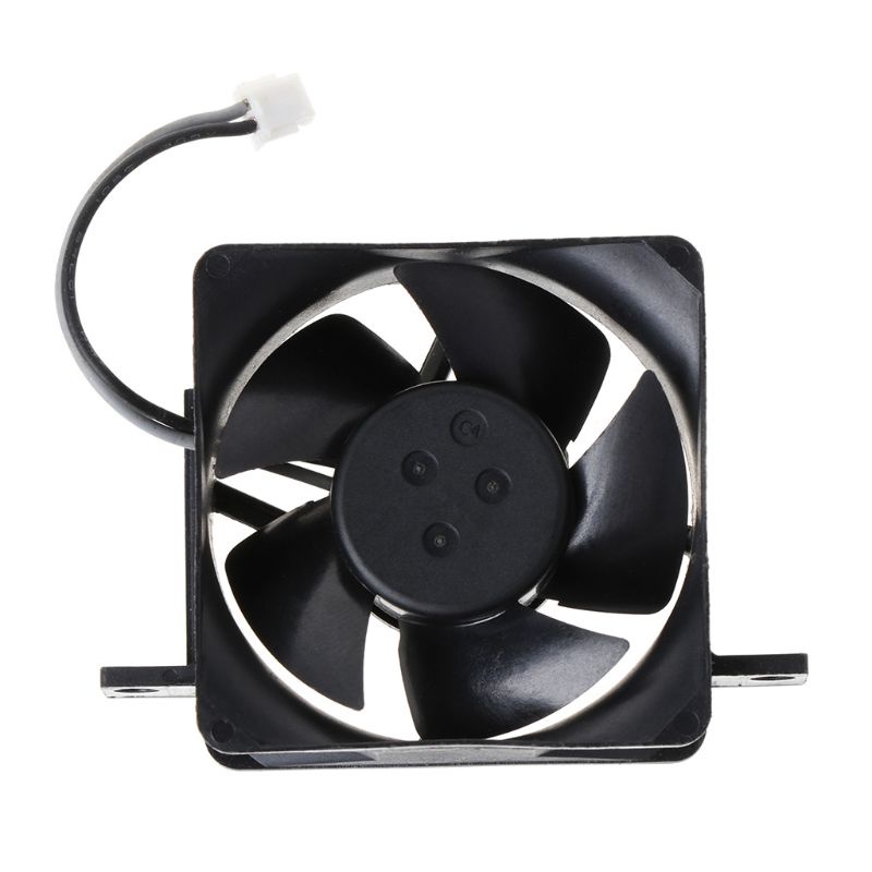 btsg 1PC Black Built-in Cooling Fan Cooler for Nintend for Wii Console Replacement Parts Accessories