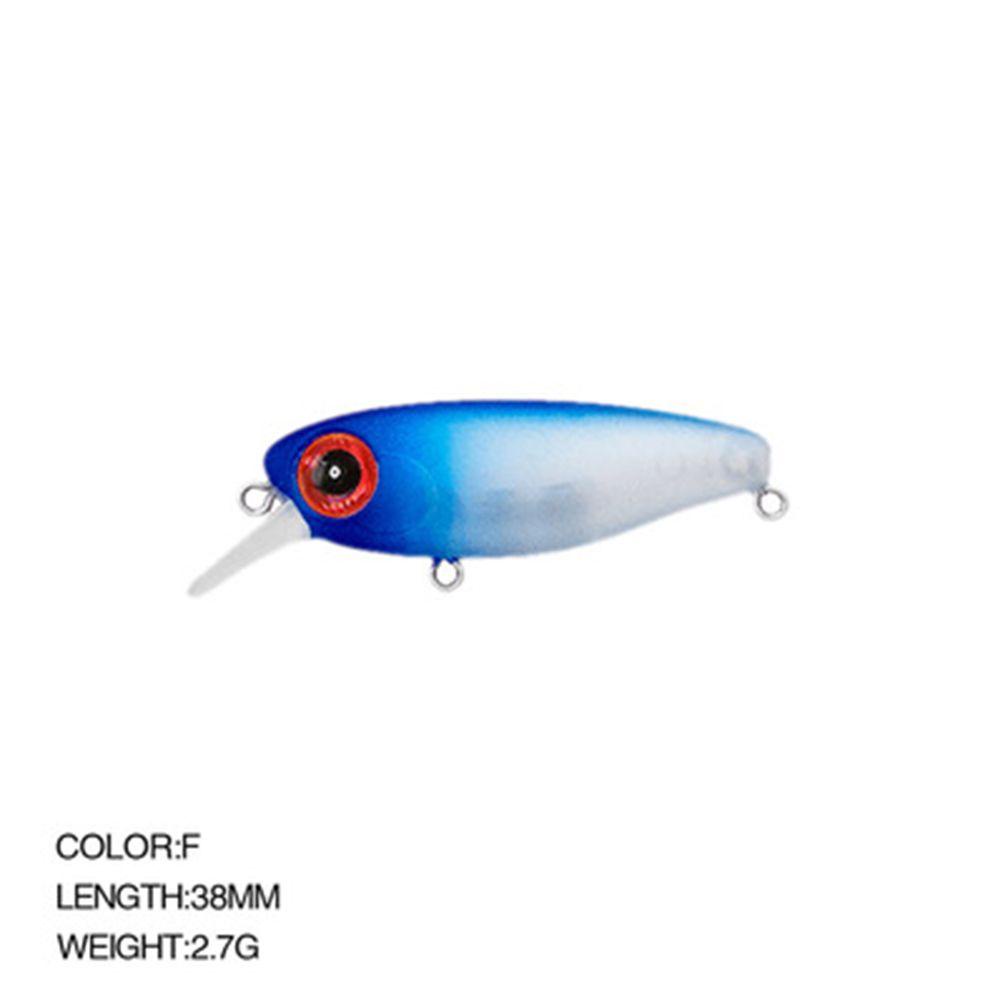 Preva Umpan Ikan Kecil Mengambang 38mm 2.7g Tackle Bermanfaat Musim Dingin Memancing Long Casting Lure