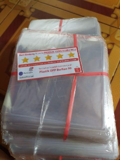 Plastik Opp 14,5 X 25 Cm 20 Mic / Plastik Undangan / Plastik Aksesoris