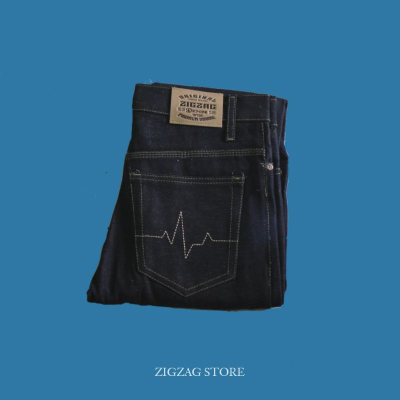 DENIM SELVEDGE CELANA SELVEDGE 15OZ, BLACK INDIGO