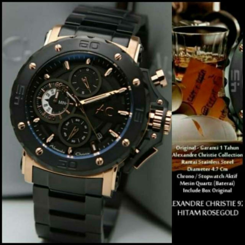 Jam Tangan Alexander christie AC9205 Second