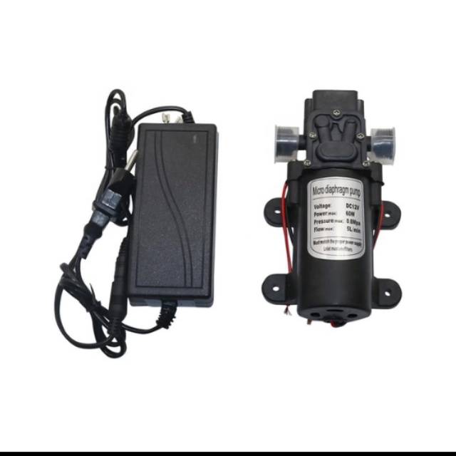 Pump 12 volt DC, single pump misting jet, pompa DC 12 volt 60 watt