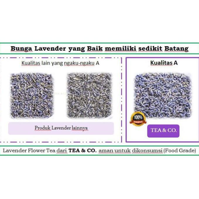 

[[BISA COD]] Teh Lavender Bunga Lavender Kering Dried Lavender Tea Organic 30 gr BERKUALITAS Kode 49