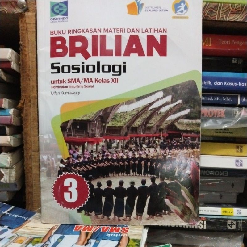 buku brilian sosiologi kelas XII/12/3 sma grafindo revisi