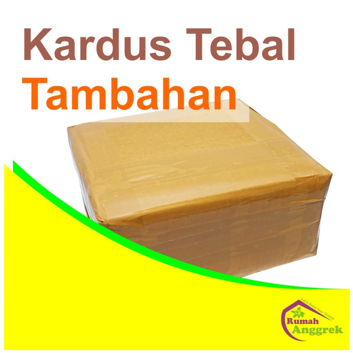 

PROMO Packing Kardus Tebal Tambahan gudang garam pot anggrek mudah pecah bel