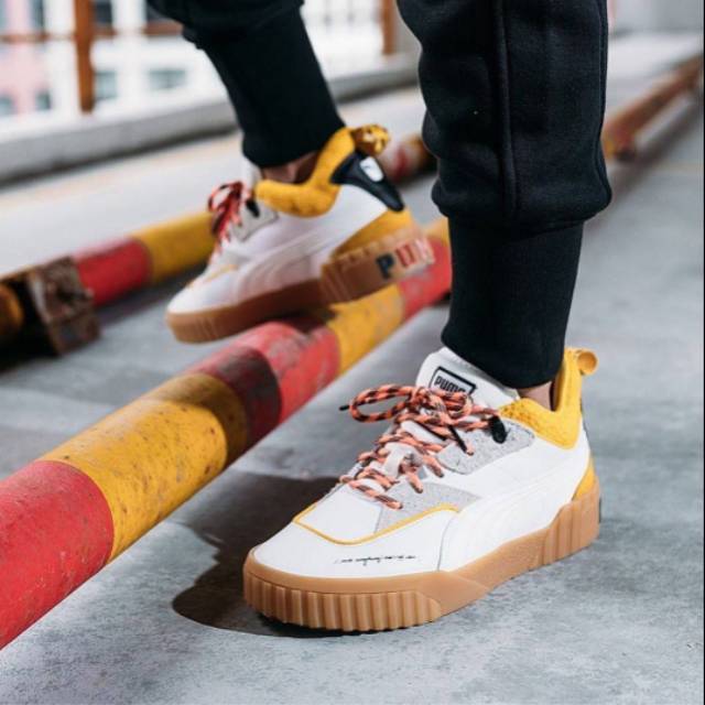 Puma cali x sue tsai bright white