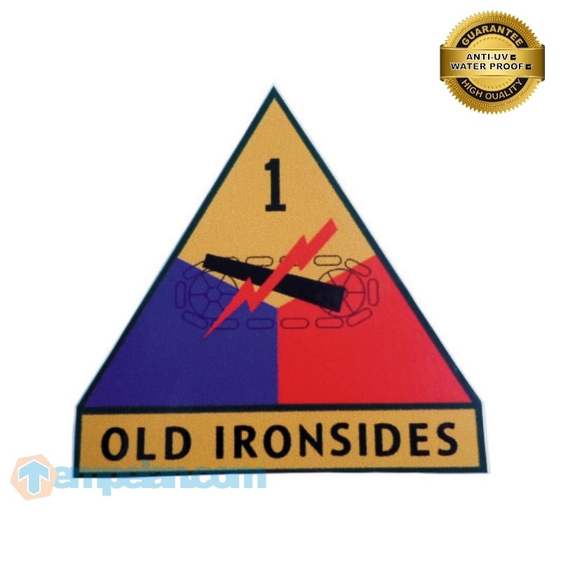 

STIKER OLD IRONSIDES ( FURY )