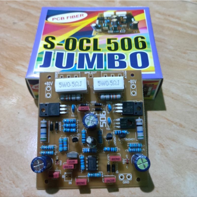 KIT DRIVER SOCL 506 FIBER 500WATT SOCL 506 PRODUK SJ  FIBER JUMBO