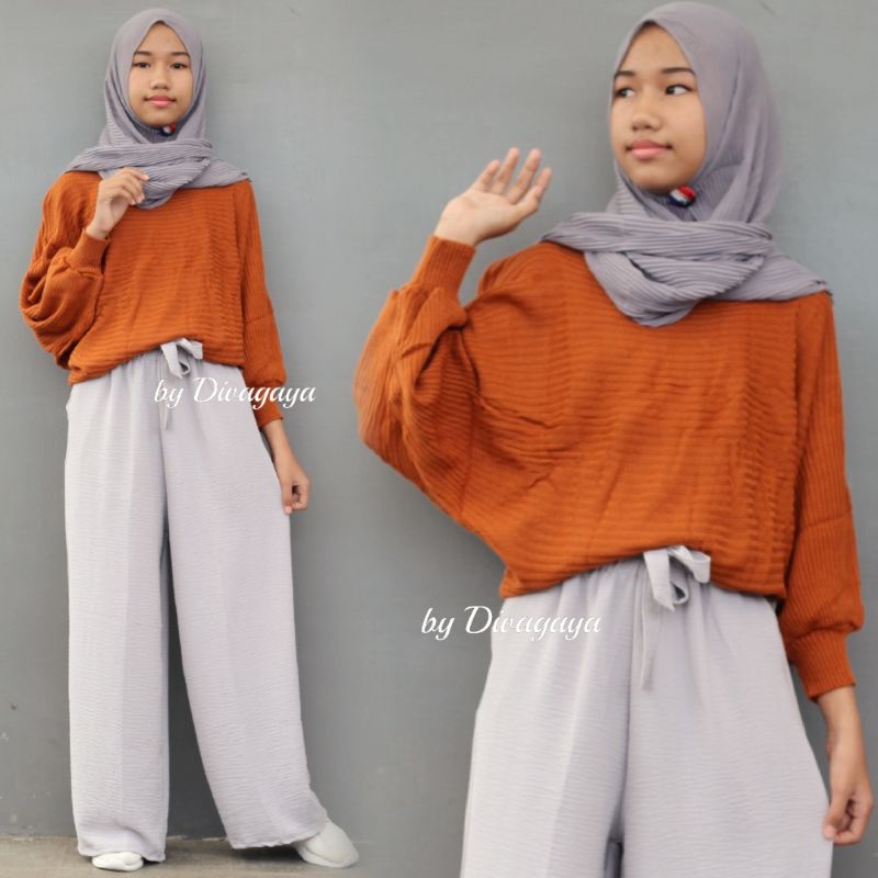 SET ANAK BATWING RAJUT UMUR 15-20 TAHUN