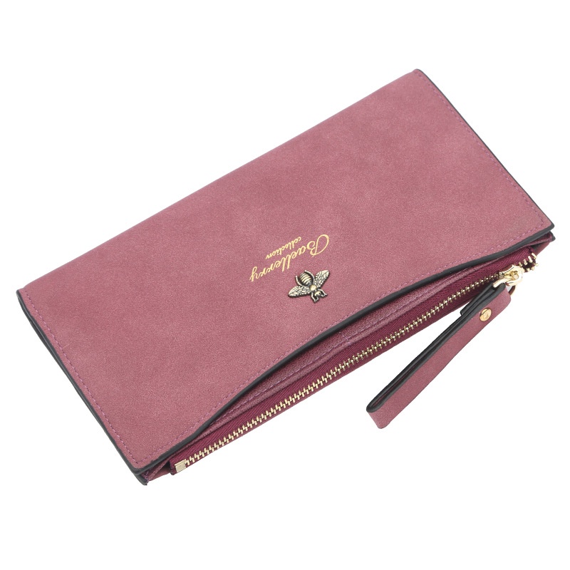 JIMS HONEY Dompet Wanita Lipat Kancing Cantik Banjarmasin Kalimantan Selatan-B-Merah