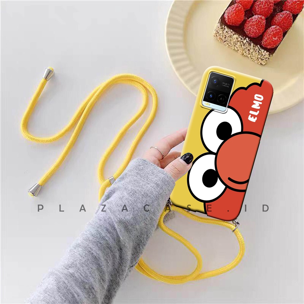 Softcase TPU + TALI [S33] for Vivo Y21 Y21S Y33S Y20 Y12S Y12 Y15 Y17 Y91 Y93 Y95 Y51 2020 Y53S Y71 V9 Y91C V11 - softcase TPU - softcase tali - softcase lucu - casing hp - case lucu - case tali - case tpu tali - case gambar