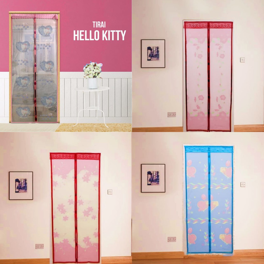 Tirai Magnet Anti Nyamuk Motif /Tirai Magnet Pinguin/Tirai Magnet Anti Nyamuk