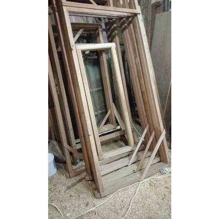 kusen pintu jendela satu set lengkap