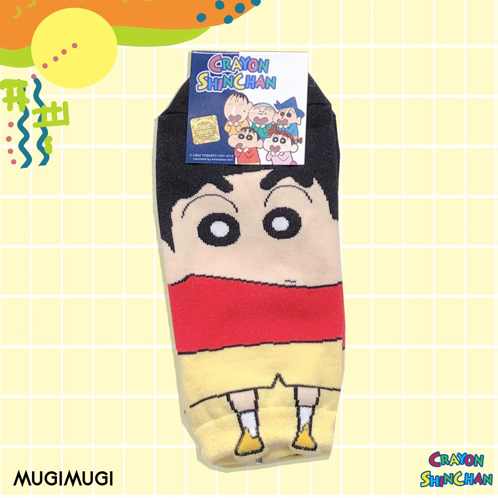 Kaos Kaki Korea Crayon Shinchan Ankle Socks