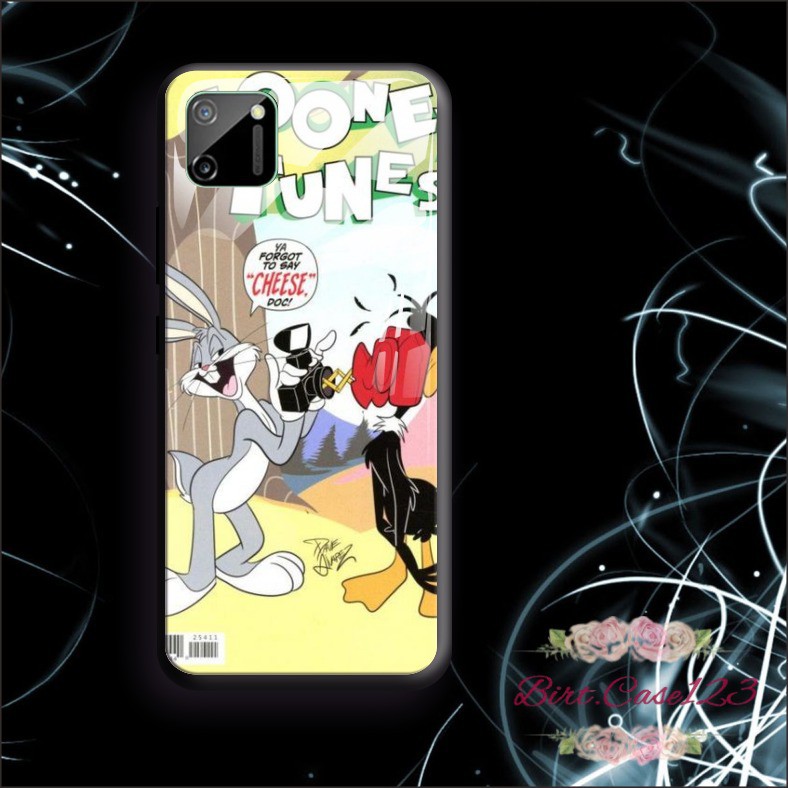 back case glass oppo LOONEY TUNES samsung vivo oppo xiaomi realme iphone all type BC1696