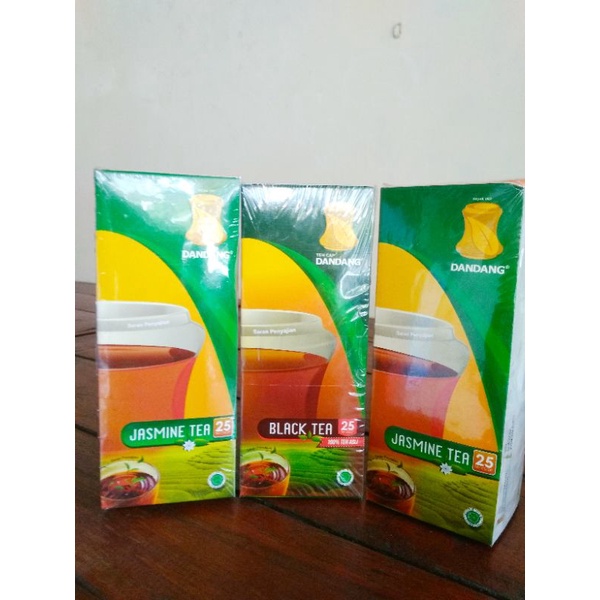 

teh jasmine teh hitam dandang 25pcs