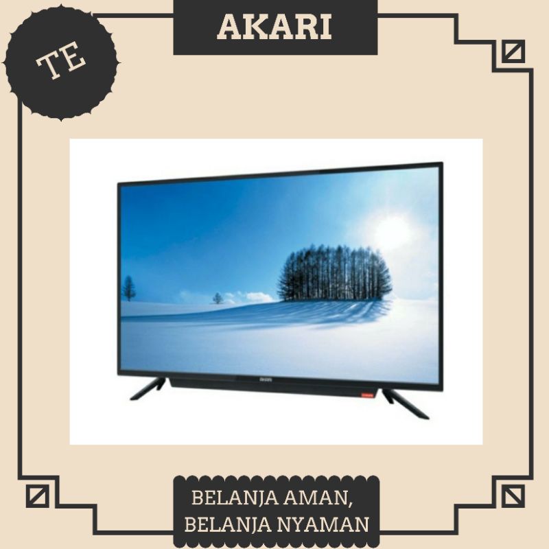LED AKARI TV SMART ANDROID 50 INCH A5-5450S #MURAH