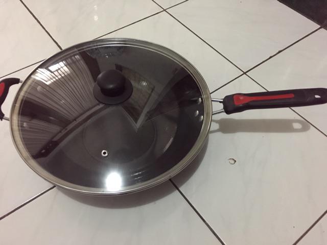 Wokpan Enamel 32 Cm Gsf 1032k