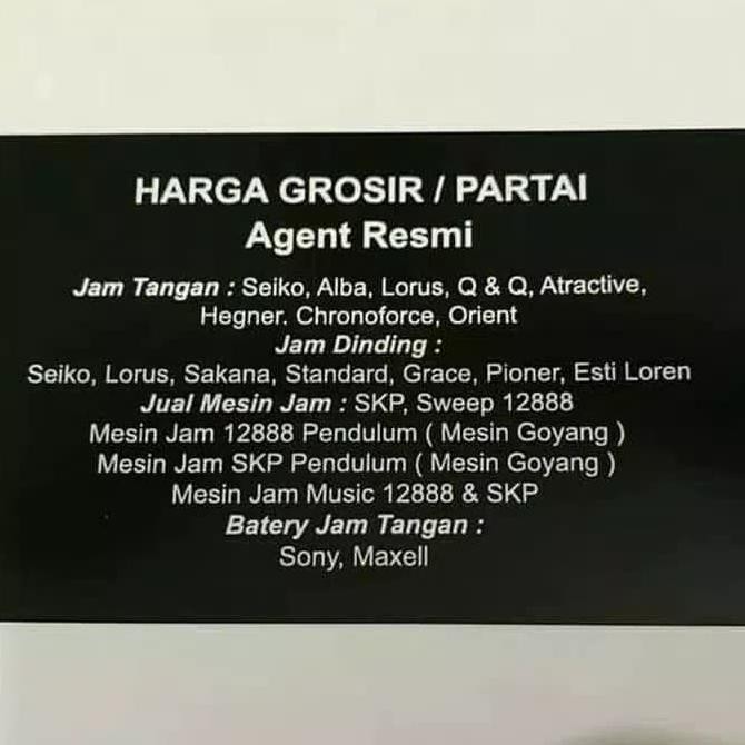 Gaya Jam Dinding Sakana Bandul Besar Music - Maroon Limited