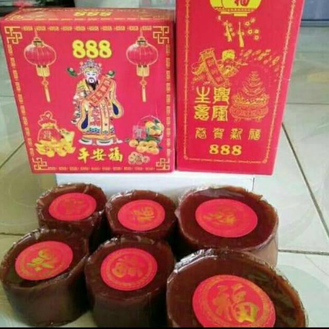 Kue  keranjang / kue cina plastik